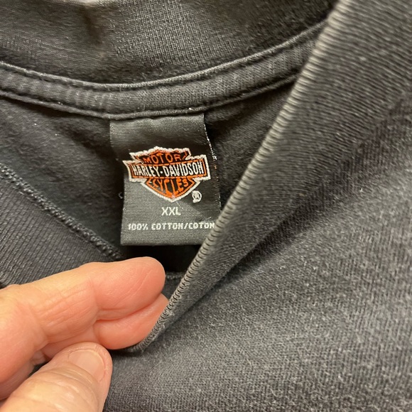 Vintage Have a nice Davidson. Genuine HD Tee. - Picture 3 of 4